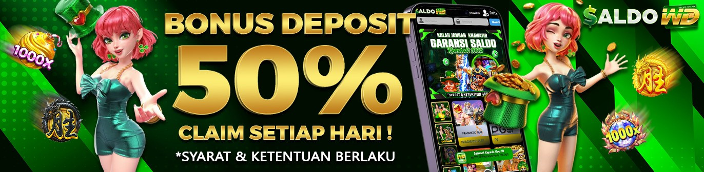 Bonus Deposit 50%
